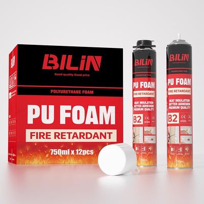 Eco Friendly Fire Retardant PU Foam Waste Sealant Fire Proof Spray Foam