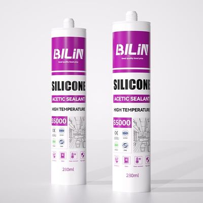 100% Silicone Adhesives & Sealants Manufacturer Clear silicone transparent Acetoxy Acid Acetic Cure Silicone Sealant for Glass