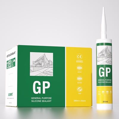 BILIN GP General Purpose Silica Acid Curing Fast One Component Translucent Silicone Sealant Adhesive