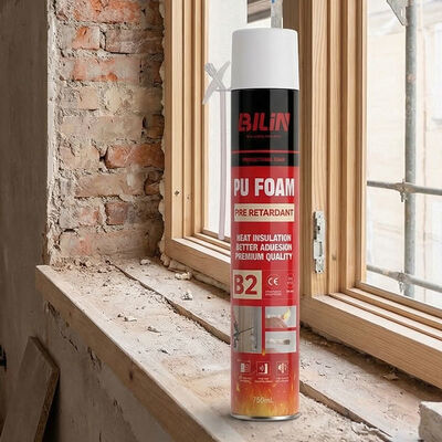 مسدس رش رغوة البولي يوريثان المقاومة للحريق B2 عالي الإنتاجية لسد الفجوات المقاومة للحريق