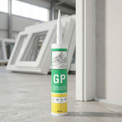 جودة مانع تسرب سيليكون GP بالجملة من المصنع مقاوم للعوامل الجوية ومضاد للعفن اللاصق للمفاصل في الأبواب والنوافذ والجدران مصنع